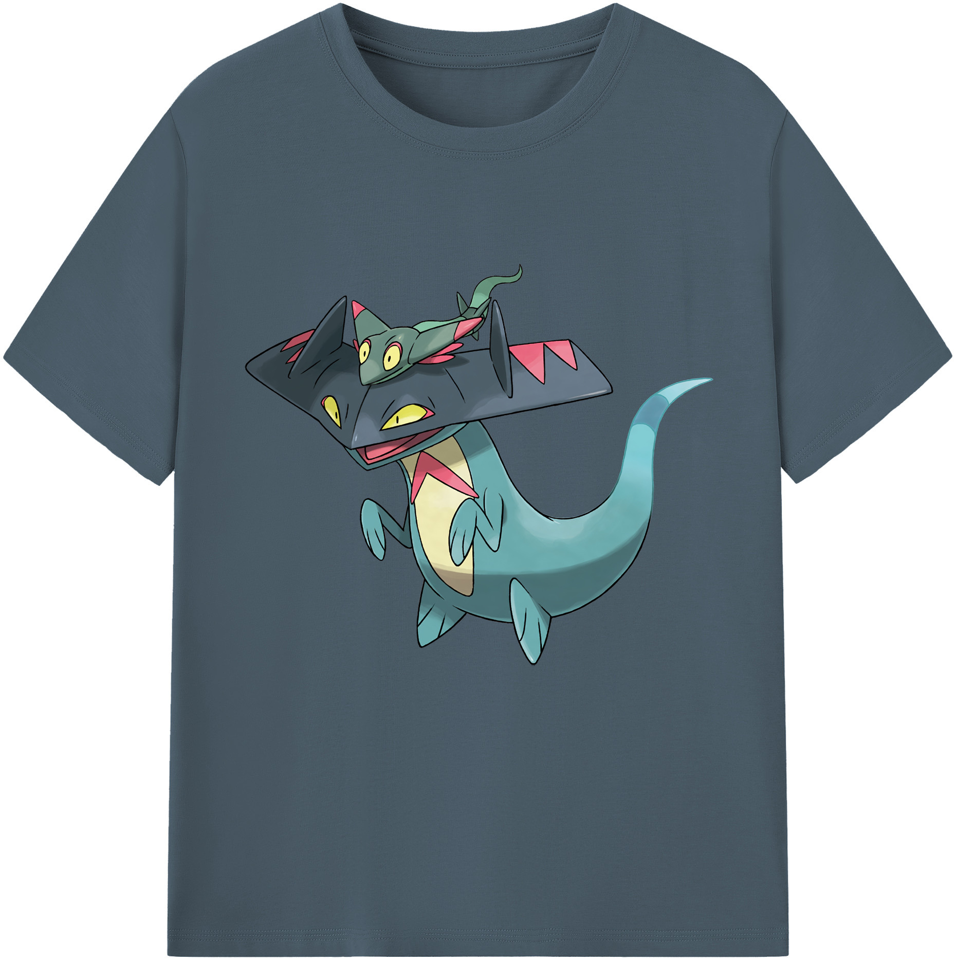 （画像用） ポケットモンスター Pokémon 綿100％半袖Tシャツ（フロントプリント）